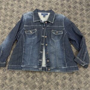 Dark Blue Denim Jean Jacket